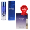 Blue Up Blue Secret Woman - Eau de Parfum fur Damen 100 ml, Probe Armani Code Woman EDP 1,2 ml