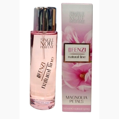 JFenzi Natural Line Magnolienblütenblätter (Magnolia Petals) - Eau de Parfum fur Damen 50 ml