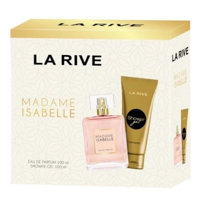 La Rive Madame Isabelle - Set fur Damen. Eau de Parfum 100 ml, Duschgel 100 ml