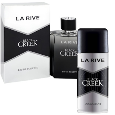 La Rive Black Creek - Sonderangebott. Eau de Toilette 100 ml, Deodorant 150 ml