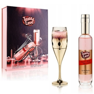 Sellion Taste Of Love Pink - Set für Damen, Eau de Parfum 100 ml, Eau de Parfum 30 ml